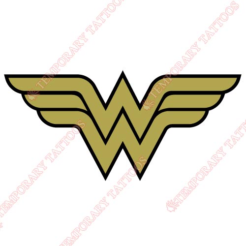 Wonder Woman Customize Temporary Tattoos Stickers NO.366